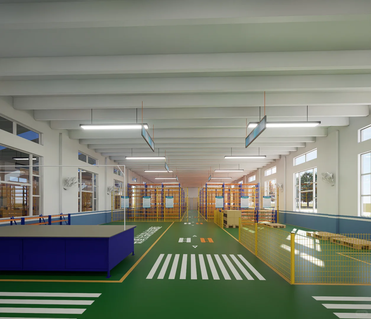 机械加工车间布局图