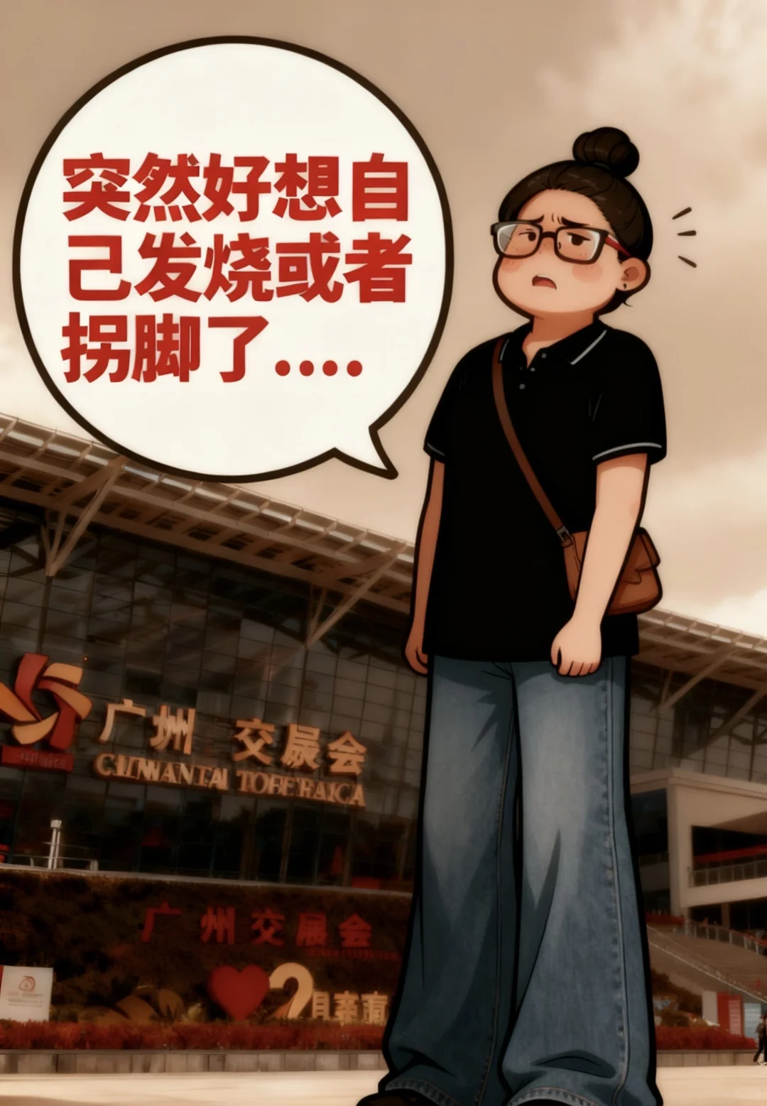 广交会又要来了，好几天来回折腾，