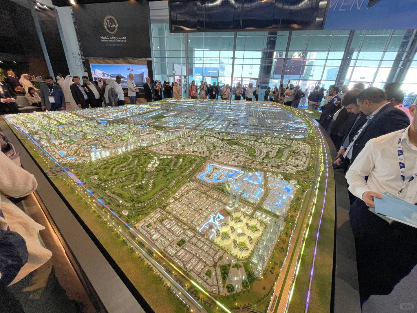 迪拜南城规划一目了然