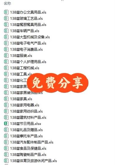 最新的138届广交会采购商名录免费