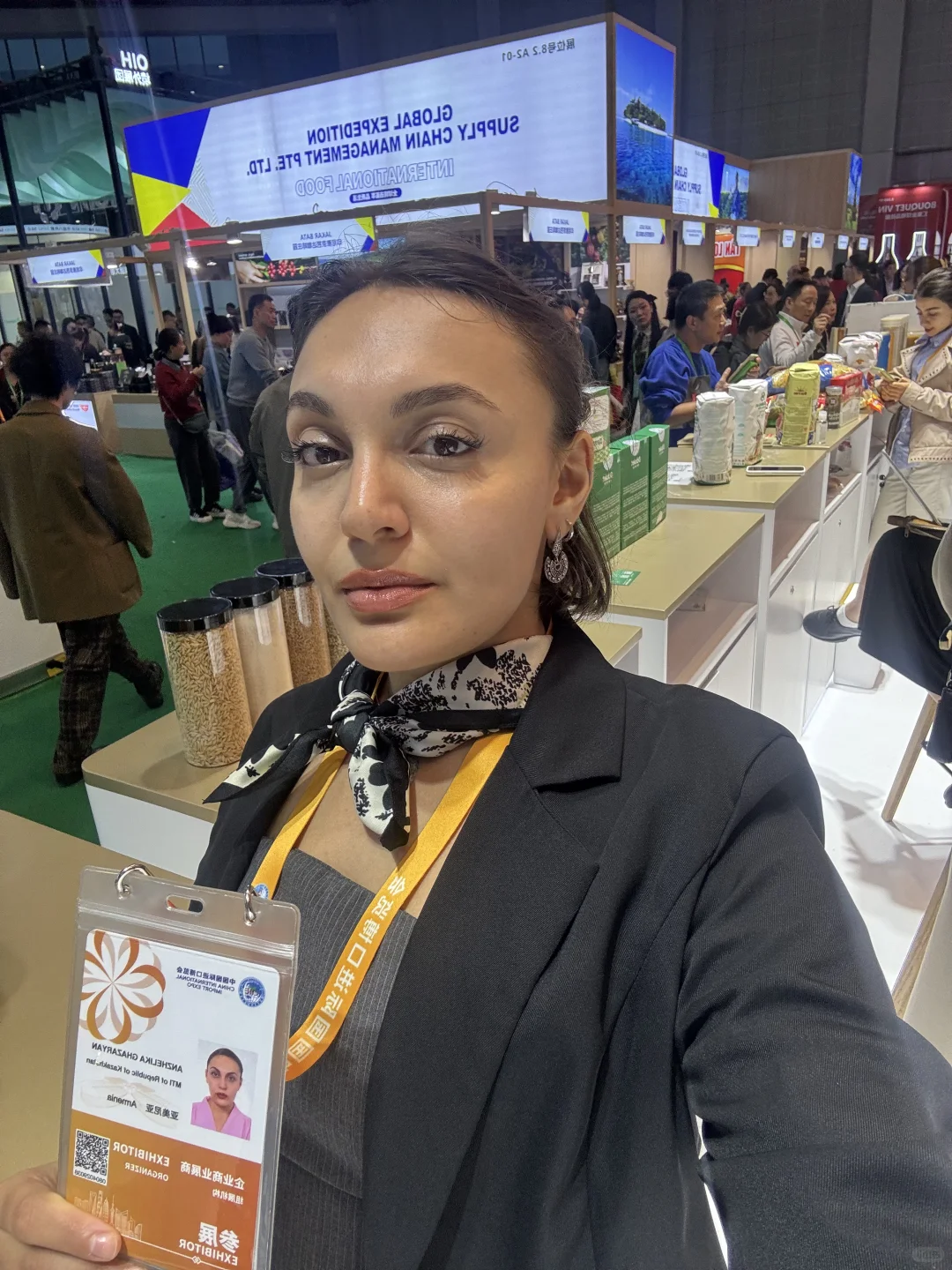 CIIE｜俄语翻译 ｜我的进博会工作日常➡️