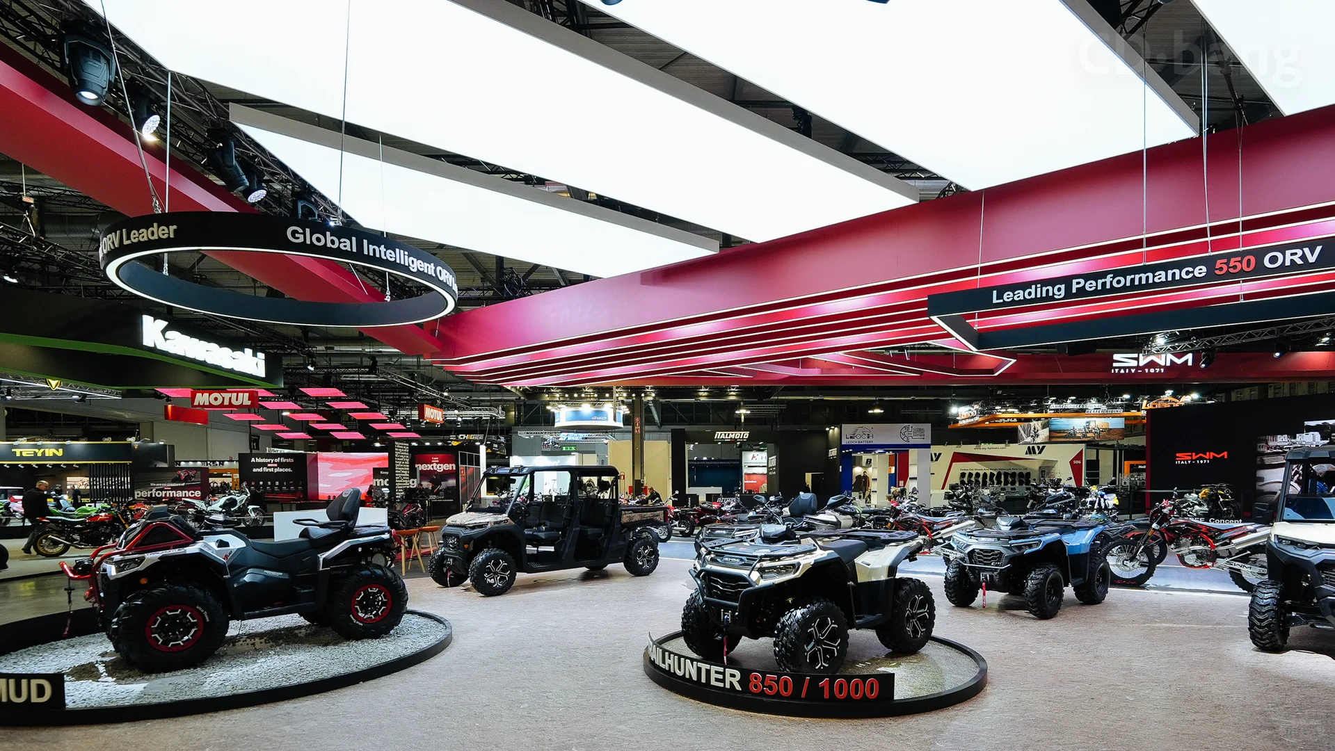 EICMA??米兰国际摩托车展精美展位欣赏?