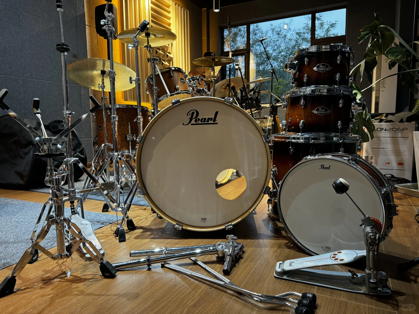 珍珠 Pearl Exl系列烤漆款架子鼓