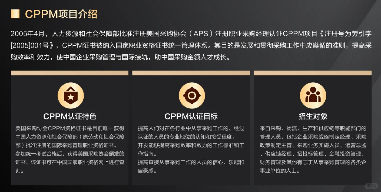 CPPM详细报名流程