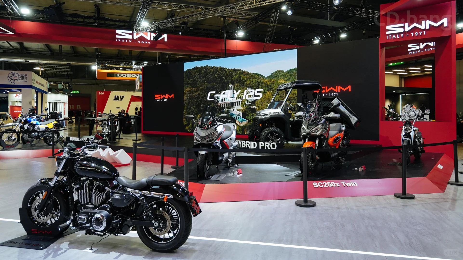 EICMA??米兰国际摩托车展精美展位欣赏?