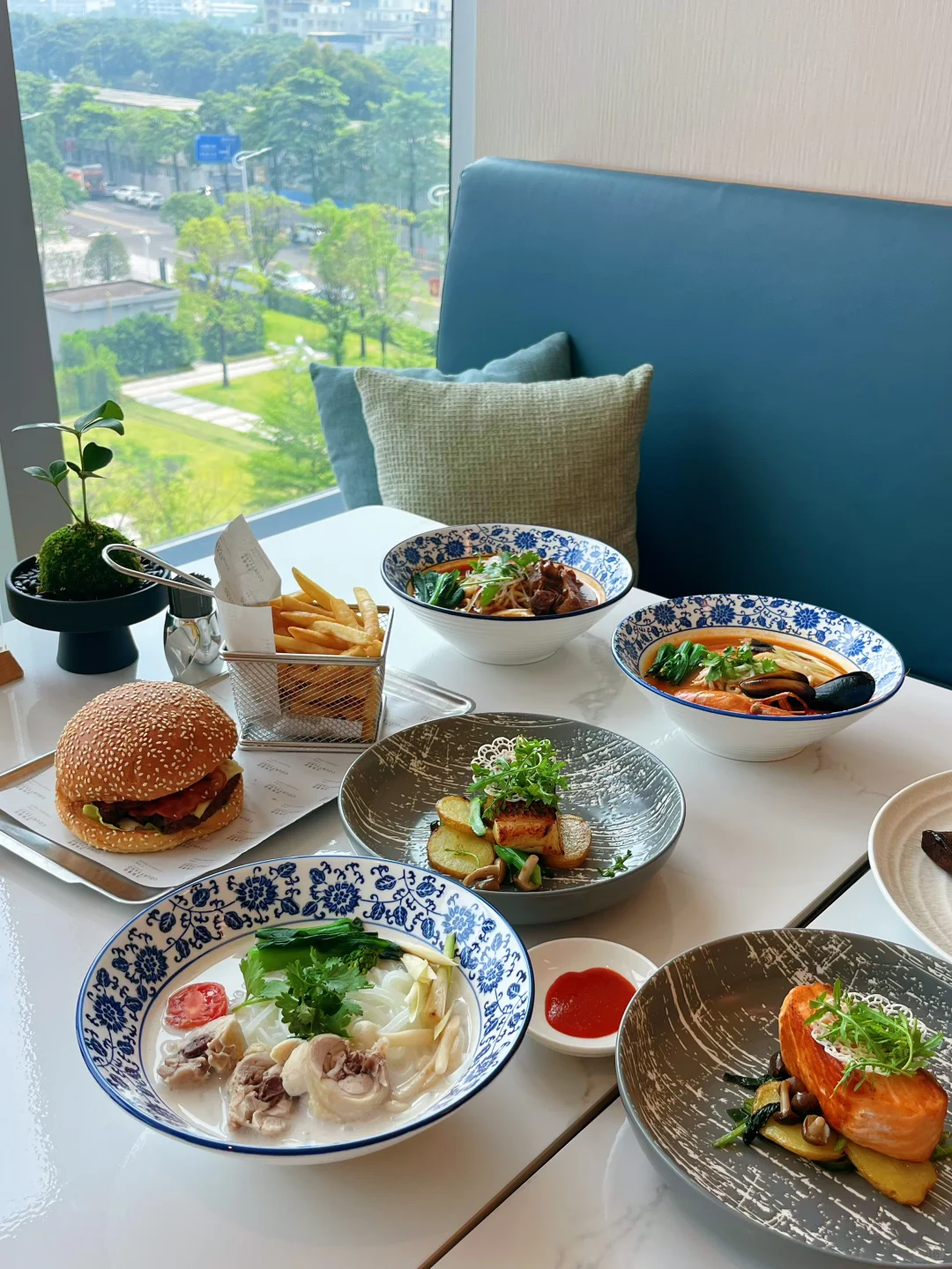 新开的！广交会万怡酒店半自助+无敌江景