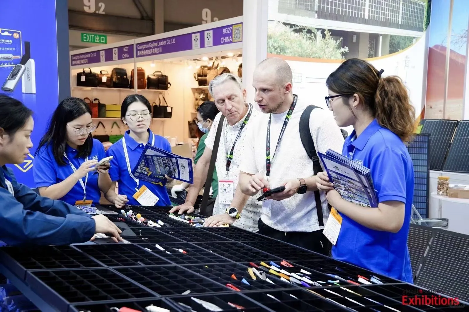 展会上的快乐时光✨