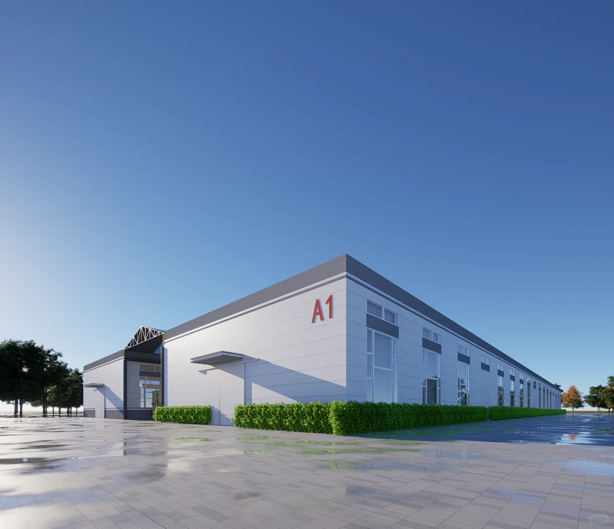 机械加工车间布局图