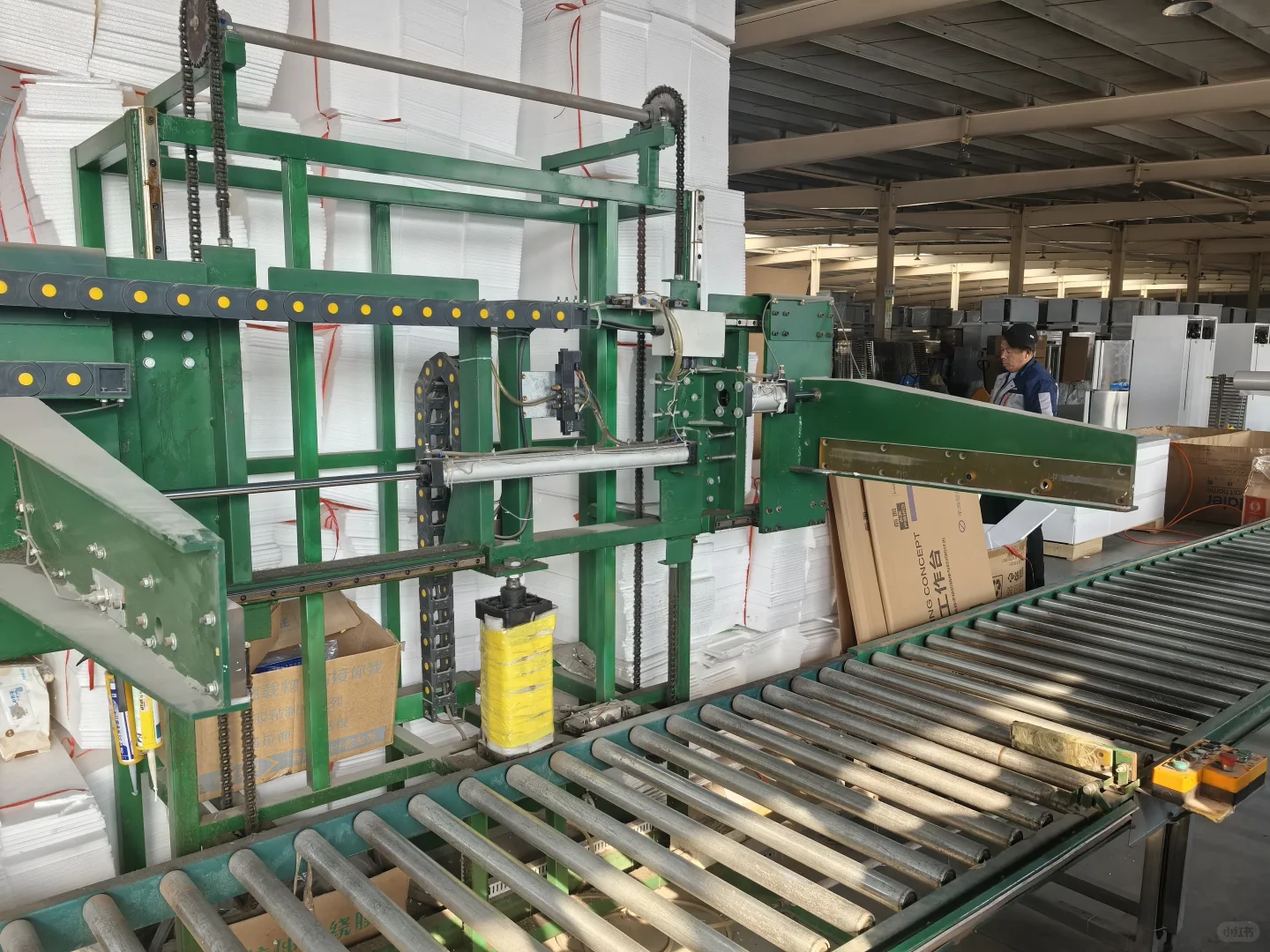 全自动打包机自动化打包码垛生产线