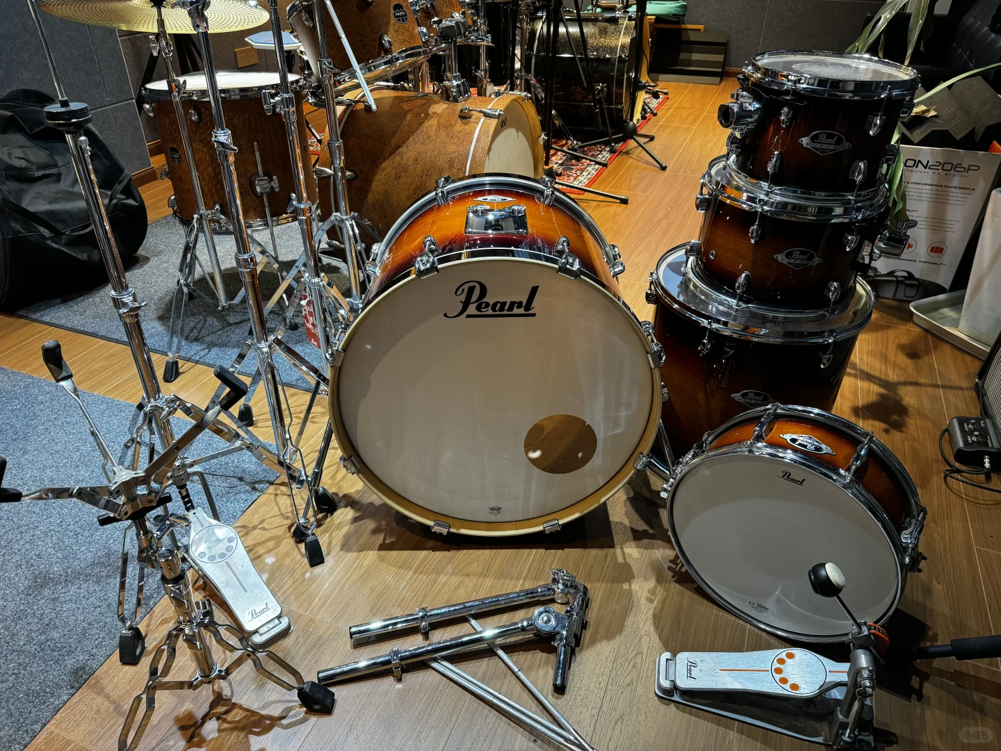 珍珠 Pearl Exl系列烤漆款架子鼓