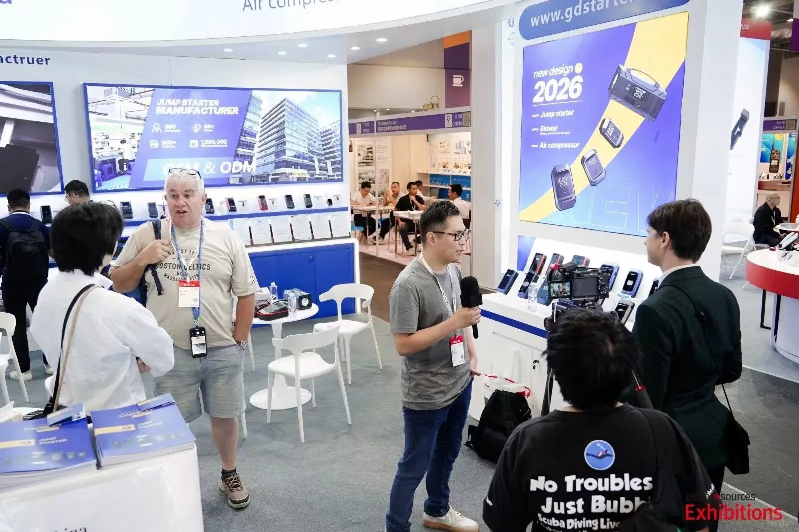 展会上的快乐时光✨