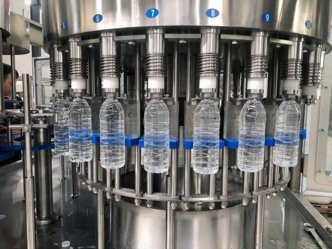 青州灌装机 瓶装水灌装生产线 搓盖机