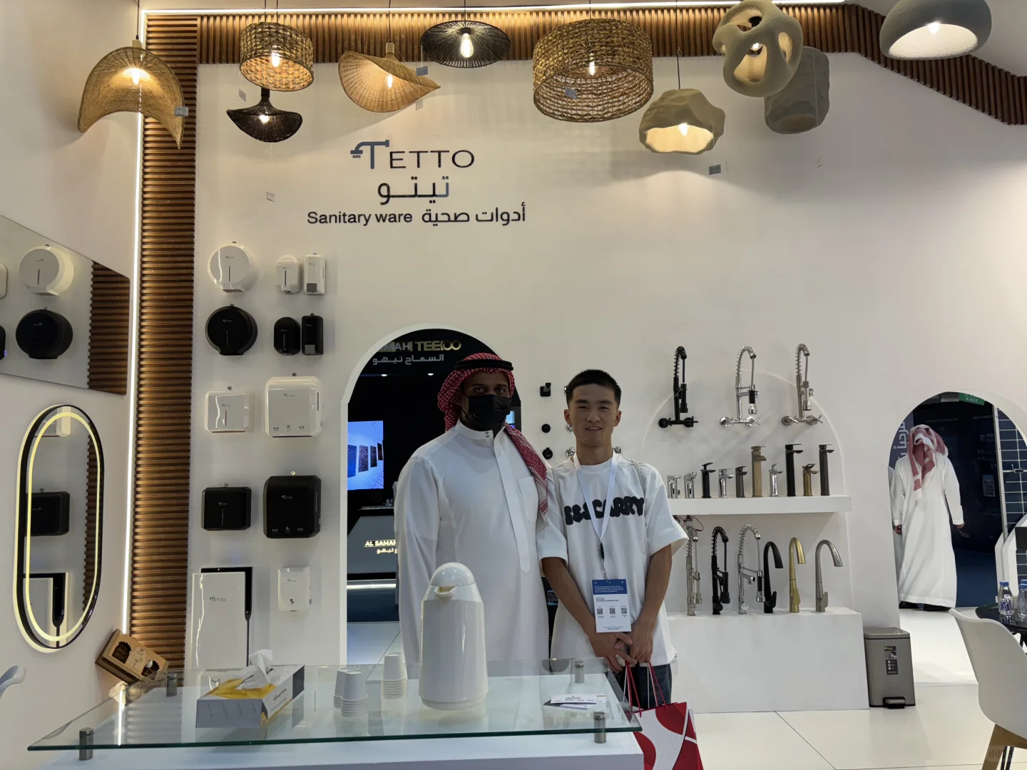 ?沙特利雅得建筑博览会兼职的一天