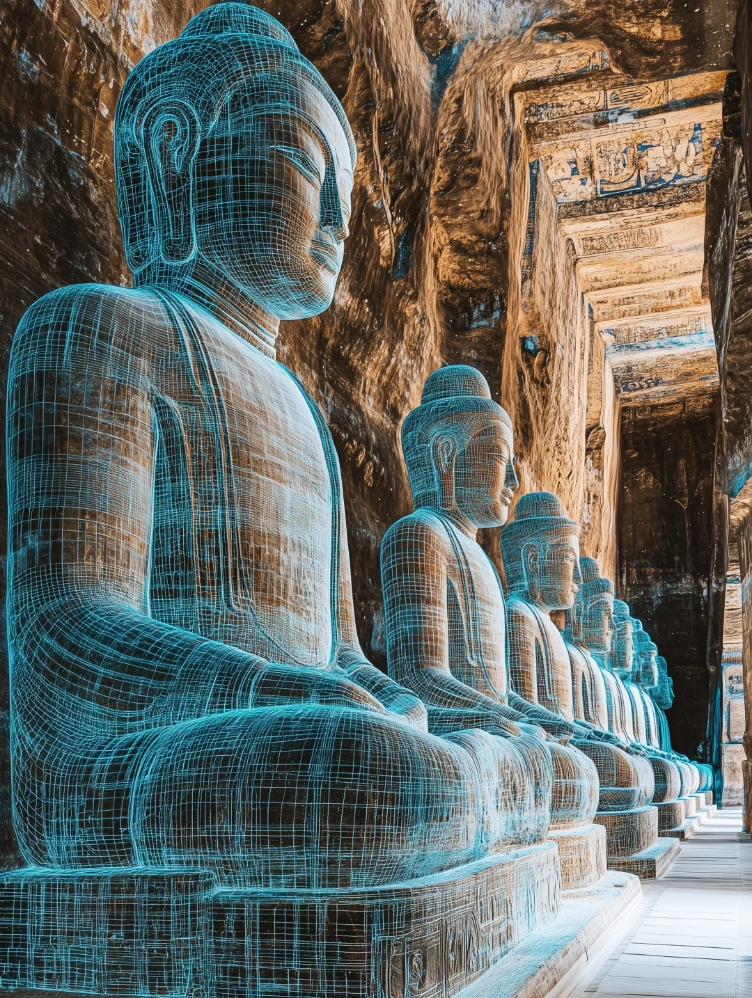 |数字文物·禅心佛韵｜AI文物还原