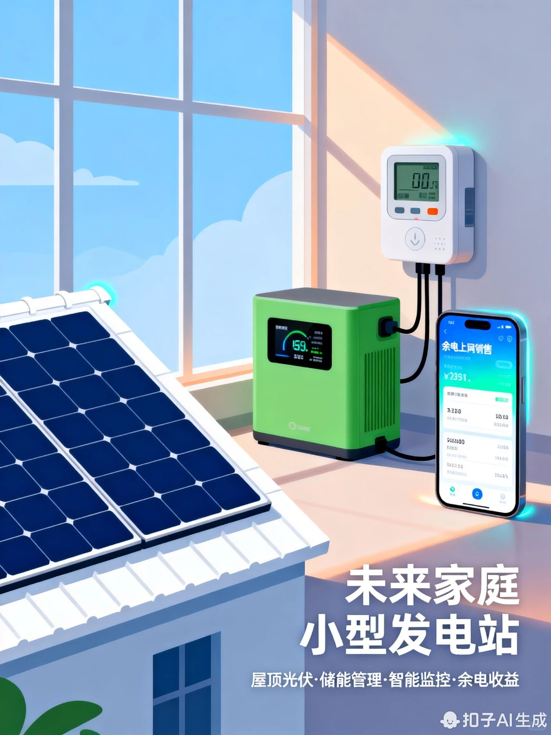 不止光伏和储能，我更看好整个“绿色电力系统