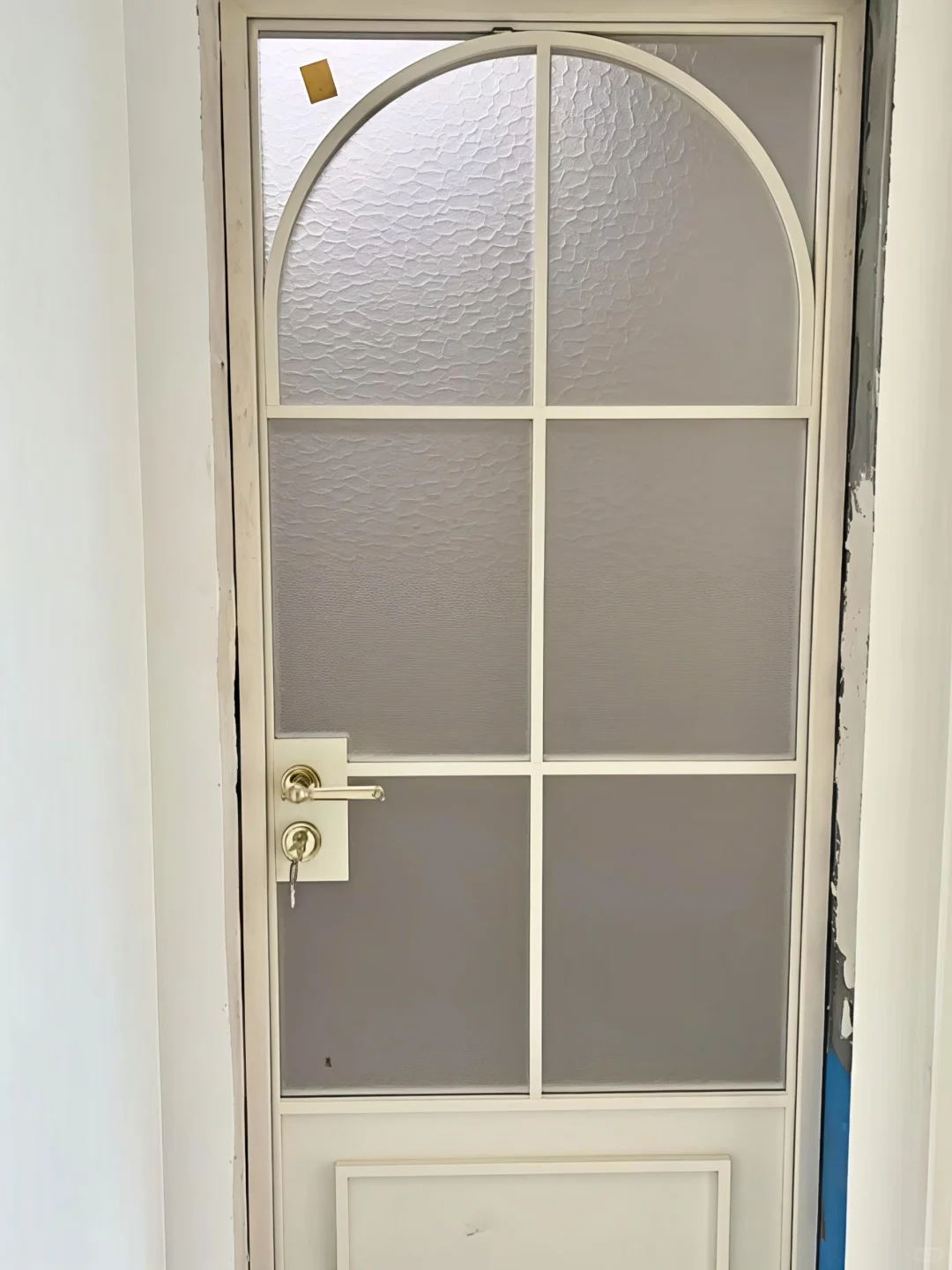 ?绝美奶油法式玻璃门✨快来抄作业啦~