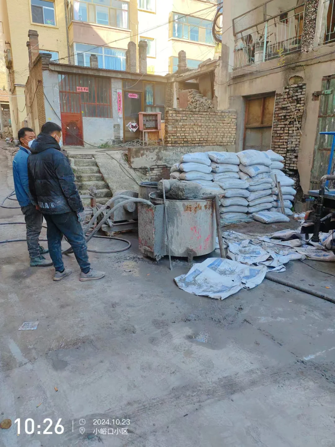 承德基坑山体挂网喷浆