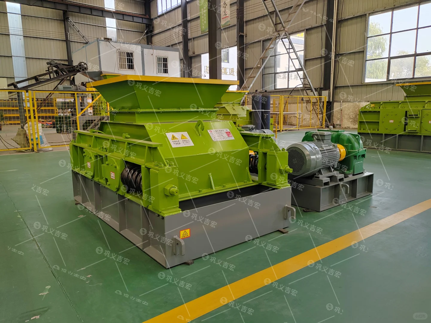 吉宏对辊式破碎机的卓越性能与市场信赖