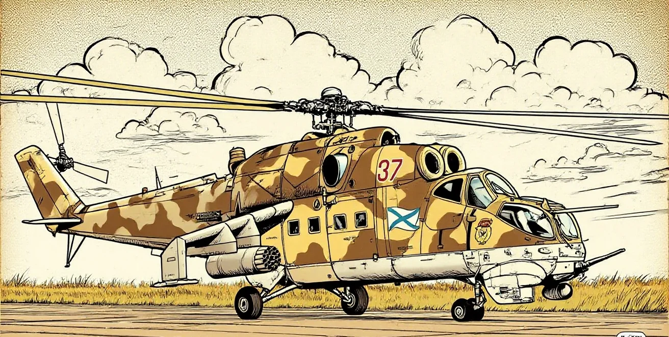 俄乌战争中的苏联老兵——米24武直作战纪实