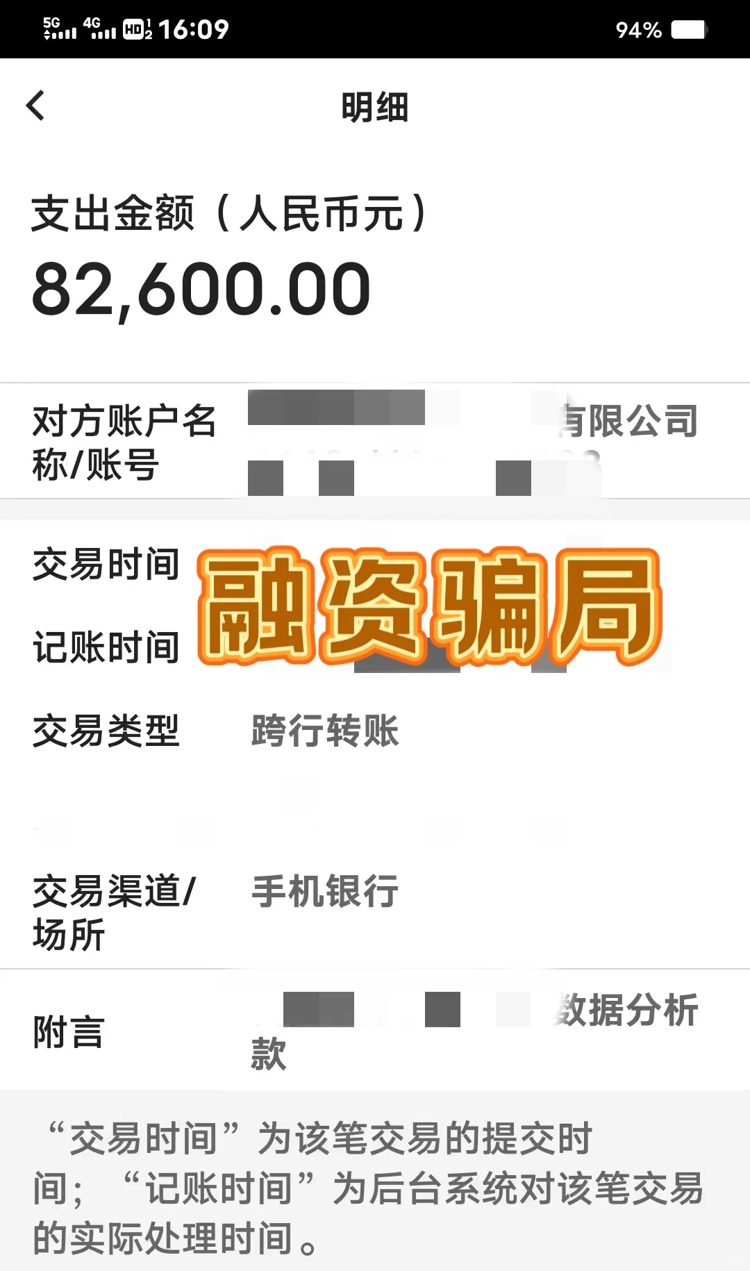 融资骗局的骗术流程一定要警惕！！！