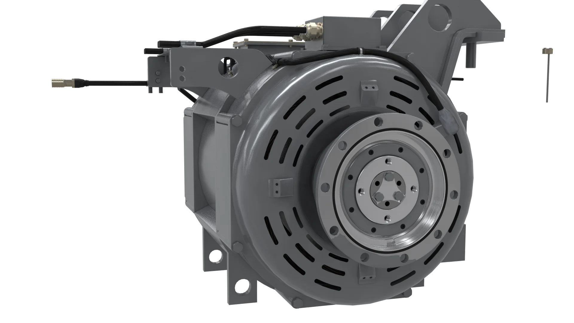 南车CR400AF复兴号转向架三维模型