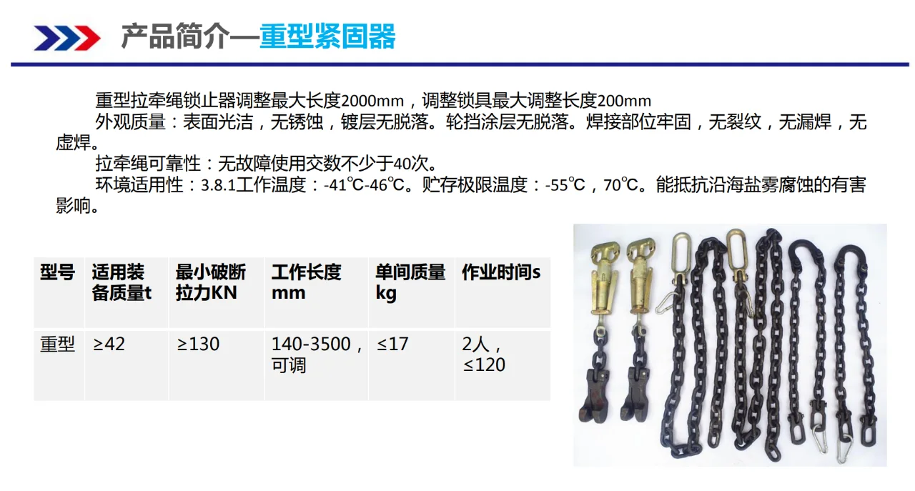 紧固器---铁路运输捆绑加固器