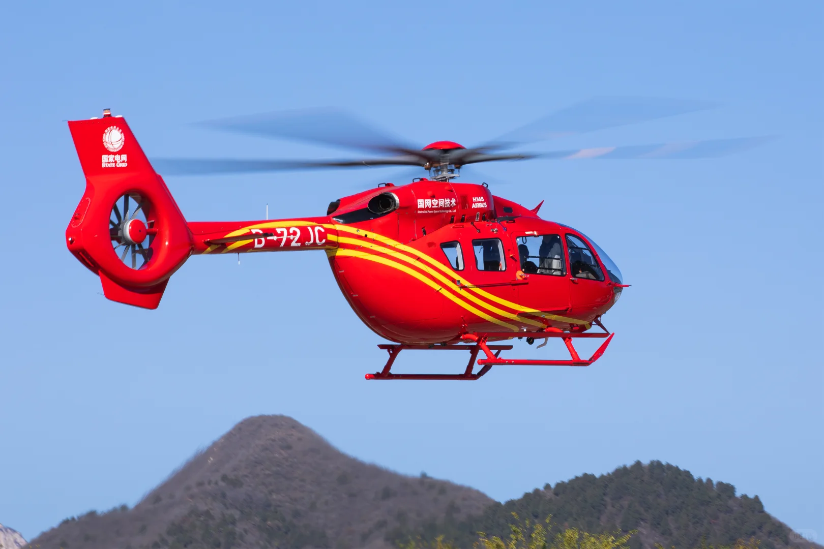 参加本届天津直博会的H145 上班儿咯！