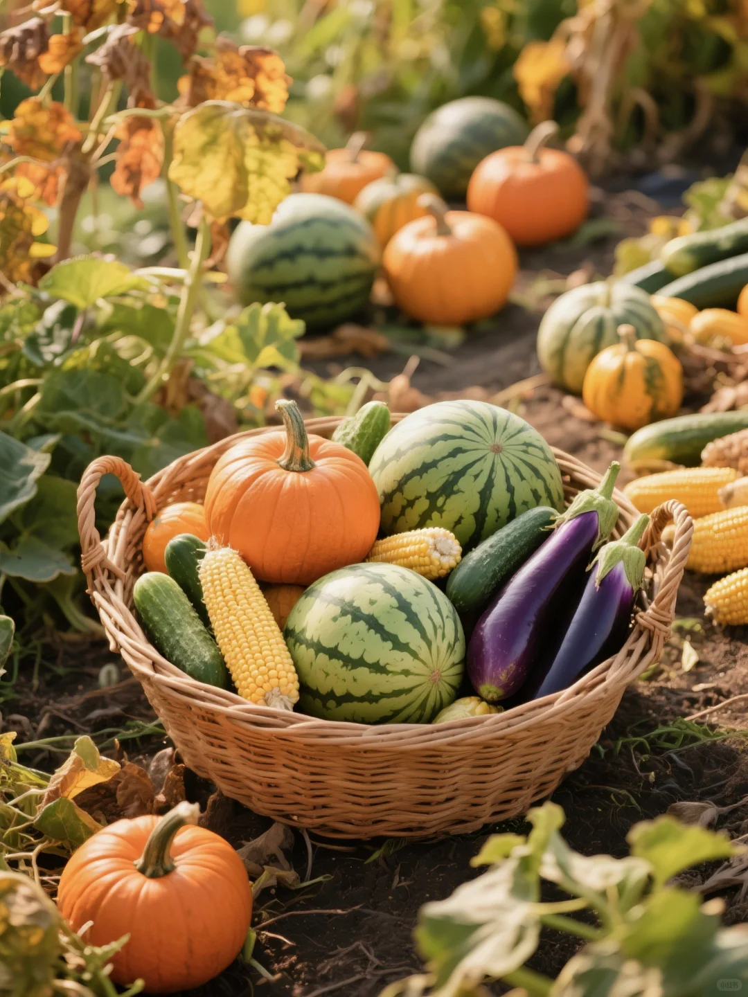 立秋，瓜果飘香，丰收在望