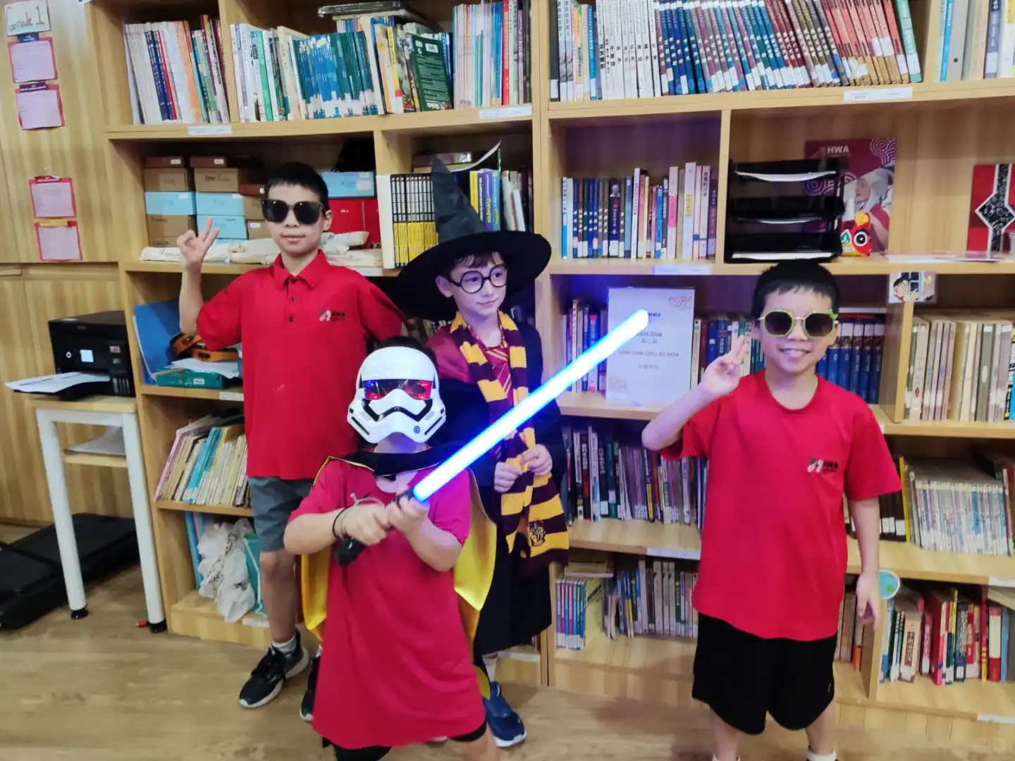 HWA 国际学校多彩的校园变装日