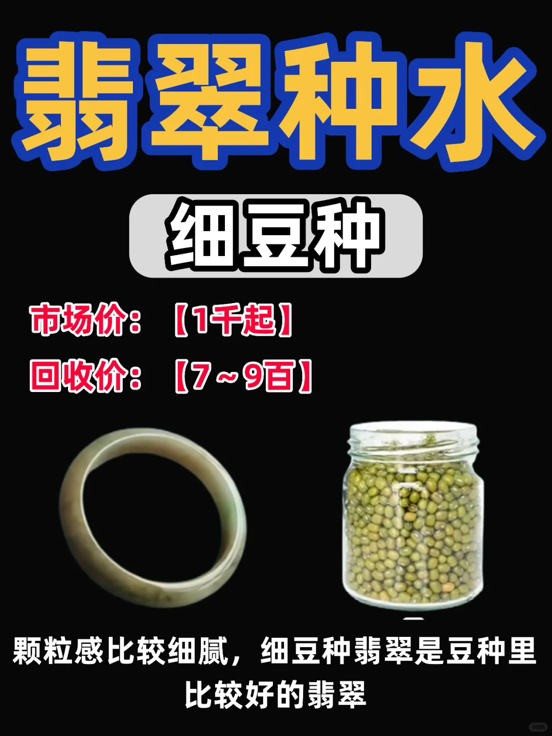 翡翠小白快速?看懂的翡翠种水?回收价格