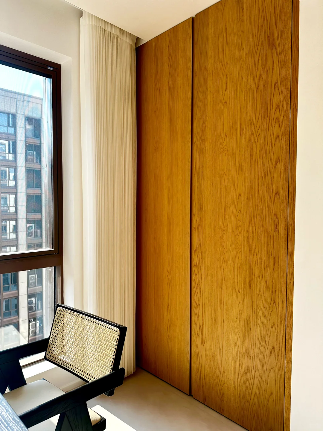 被问爆的原木风全屋定制！3个细节让120㎡超大