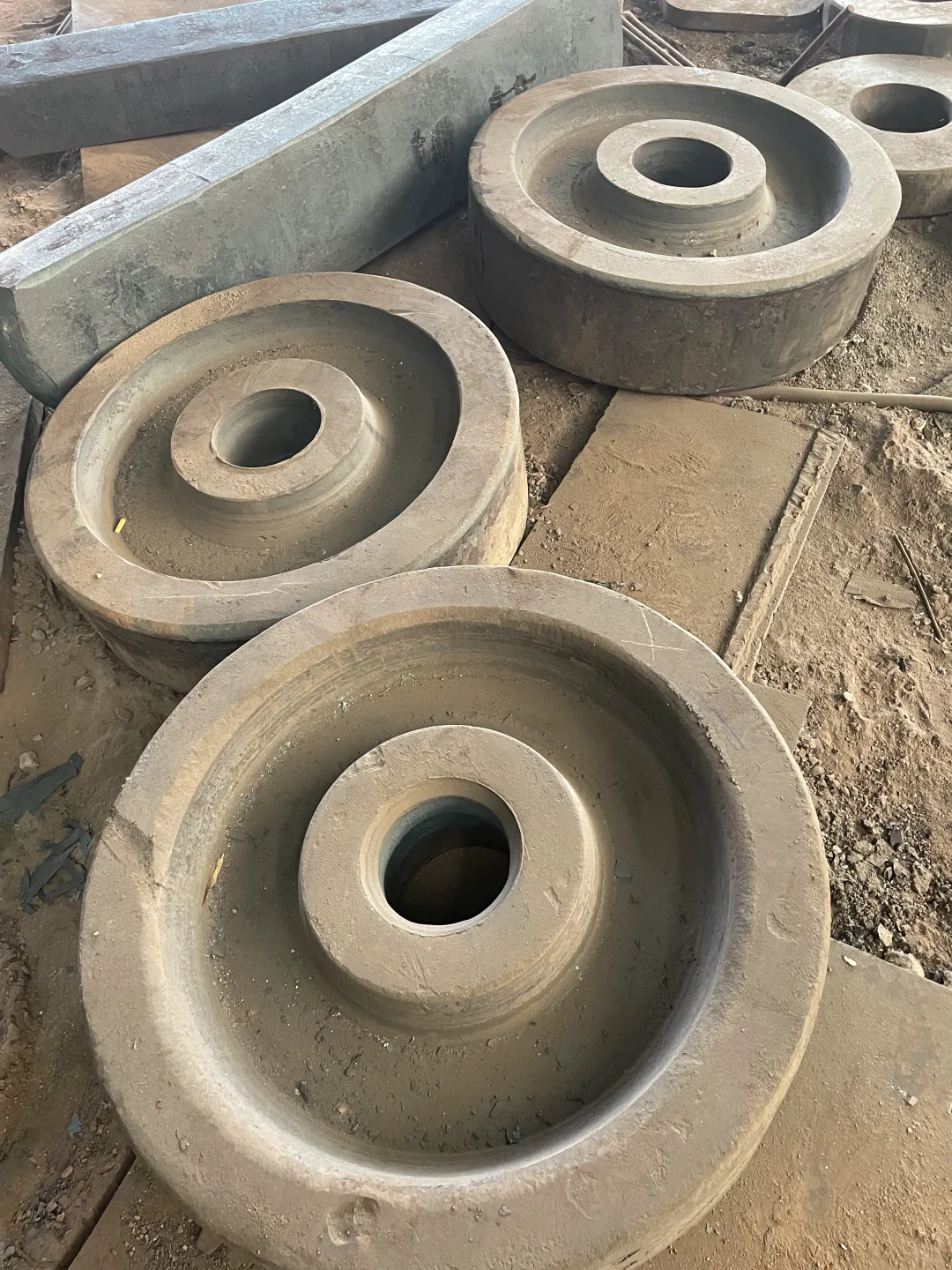 锻造火车车轮CL60锻件｜轮径Φ840mm｜粗铣轮辋