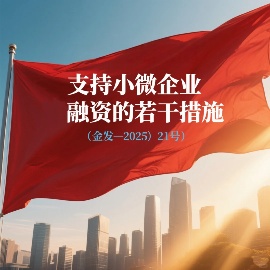 《支持小微企业融资的若干措施》