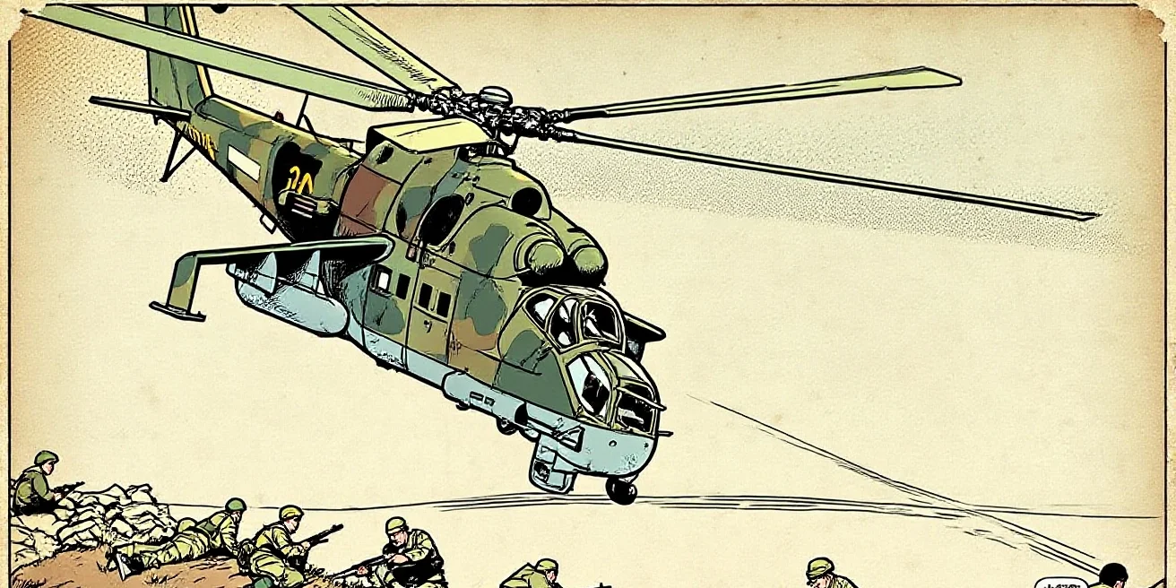 俄乌战争中的苏联老兵——米24武直作战纪实