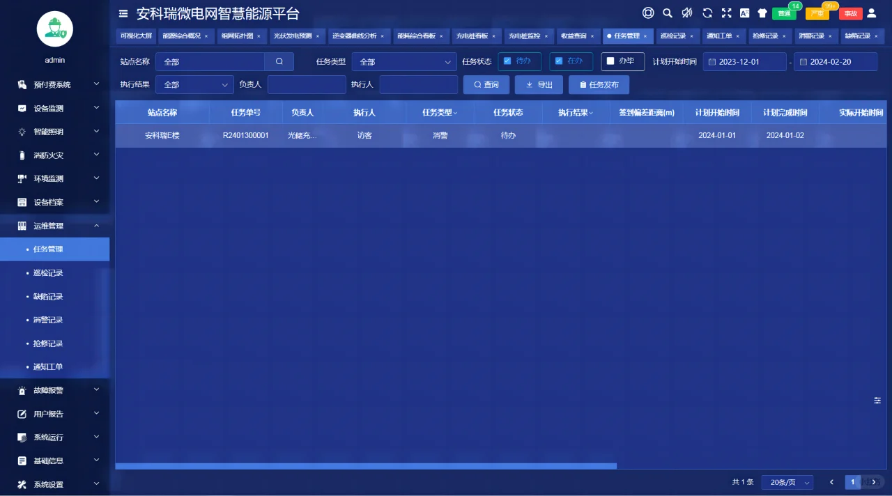 安科瑞智慧能源管理平台--助力虚拟电厂~