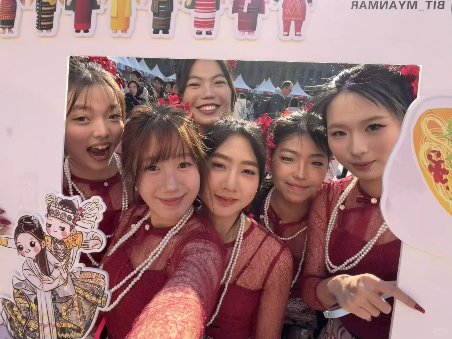 北理文化节??缅甸留学生