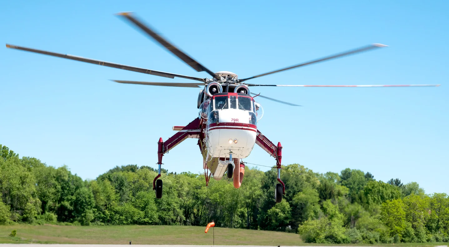 S-64双发重型直升机
