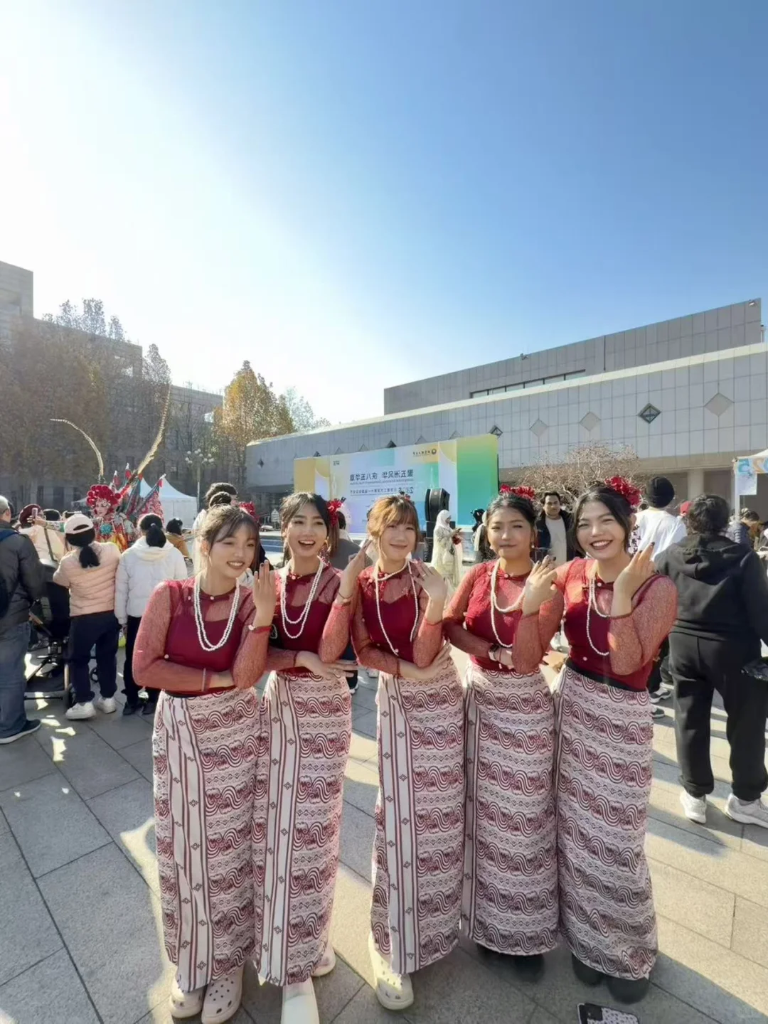 北理文化节??缅甸留学生