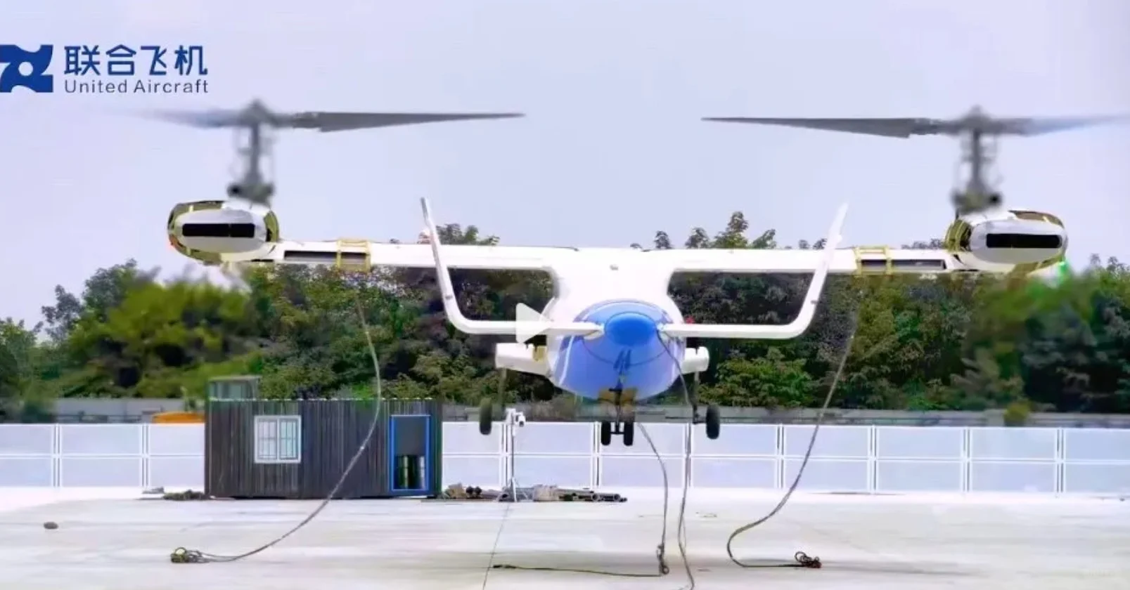 R6000倾转旋翼机进入飞行测试阶段