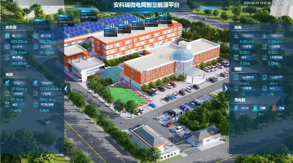 安科瑞智慧能源管理平台--助力虚拟电厂~