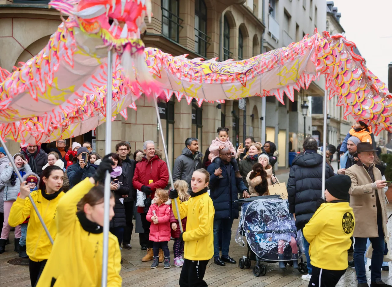 老外欢度中国新年