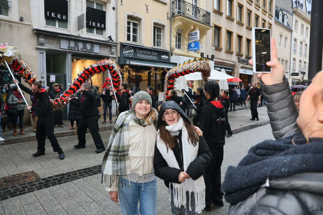 老外欢度中国新年