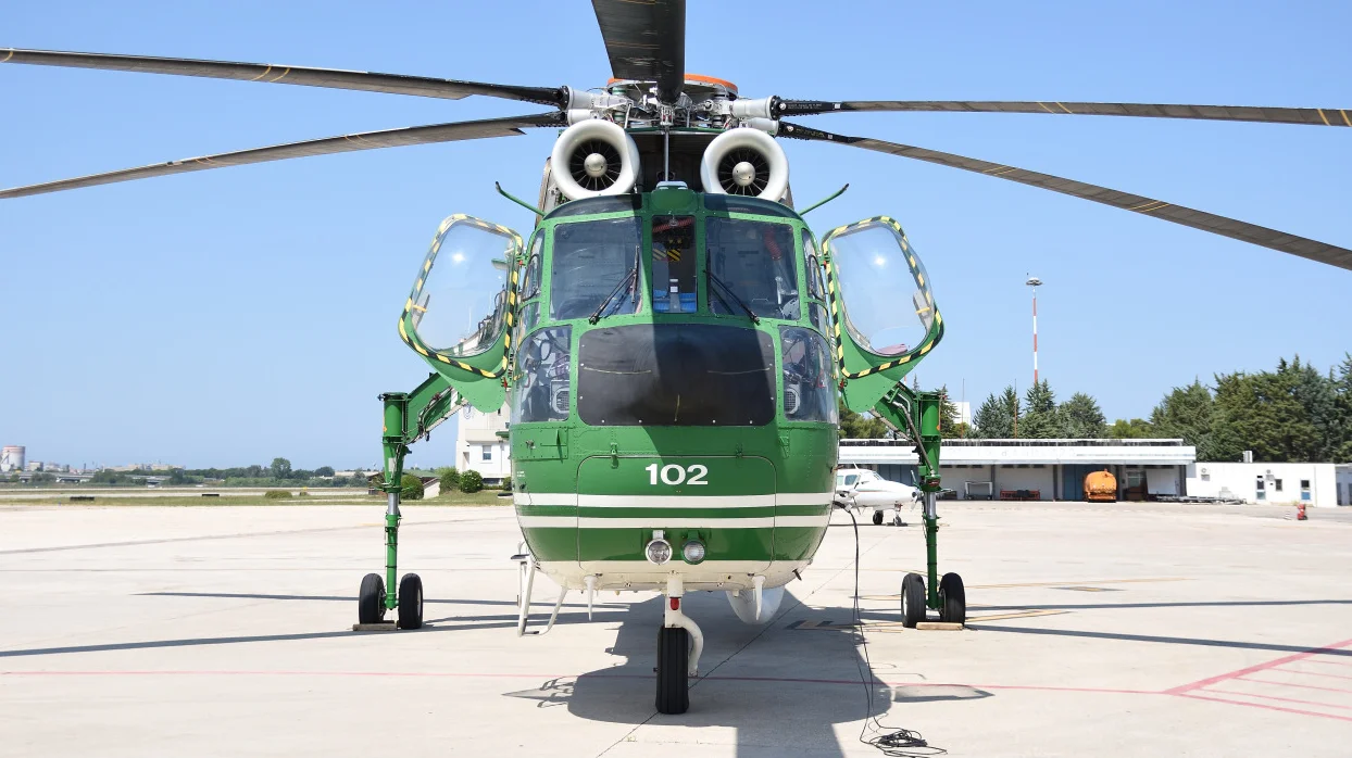 S-64双发重型直升机