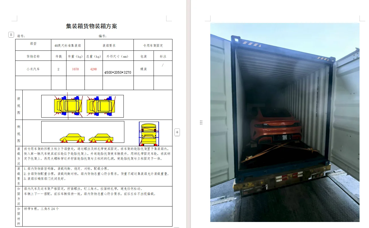 我的车也来集装箱了！?中欧班列