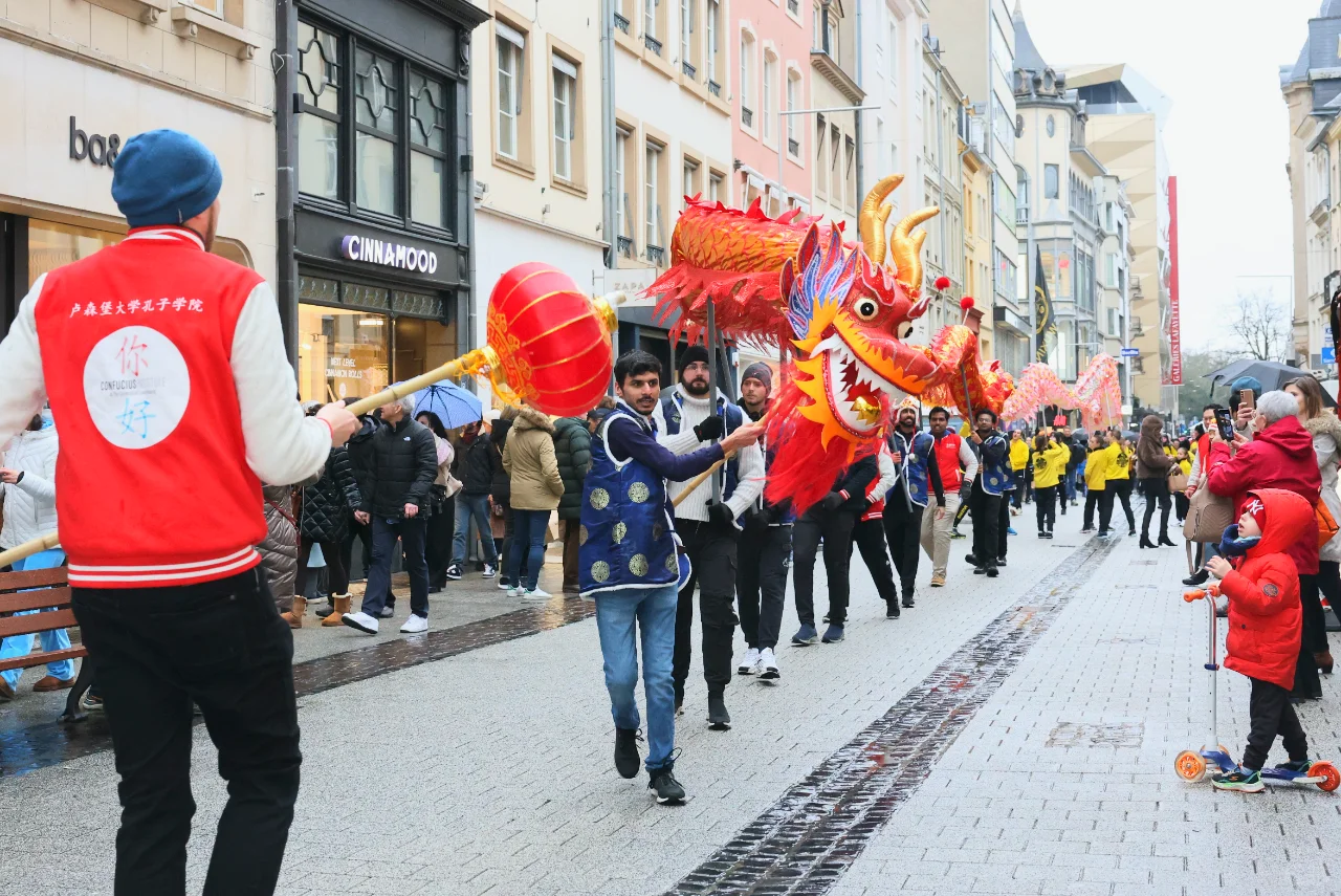 老外欢度中国新年
