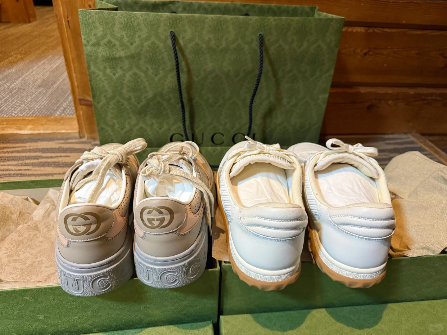 奥莱gucci鞋也太好买了，简直骨折价！