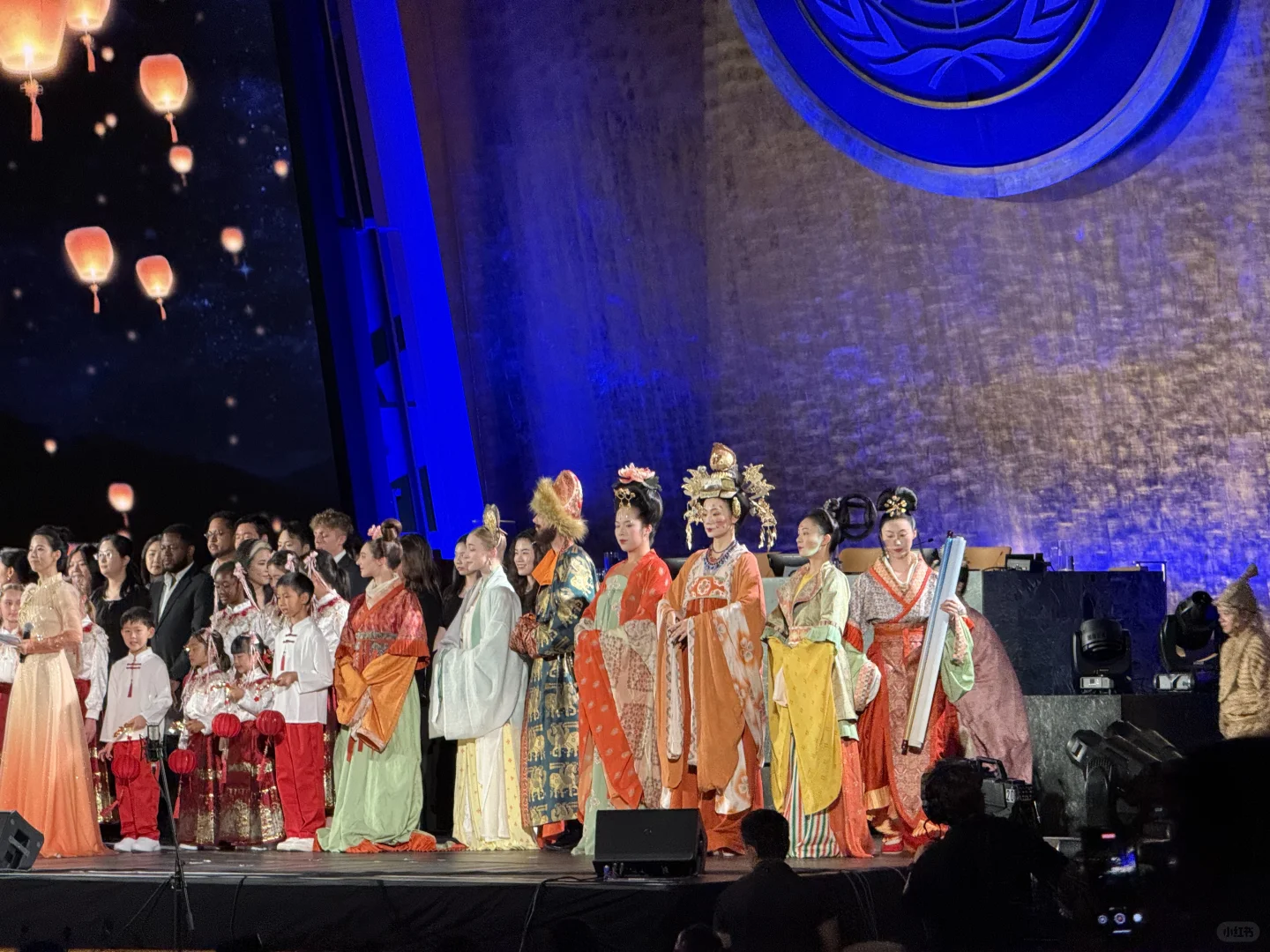 中国装束复原走进美国纽约联合国总部