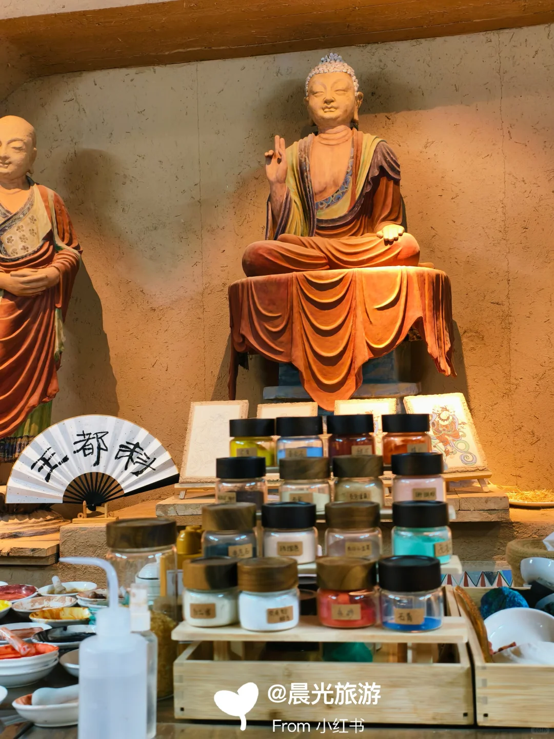 敦煌壁画临摹研学|触摸历史的非遗手作课