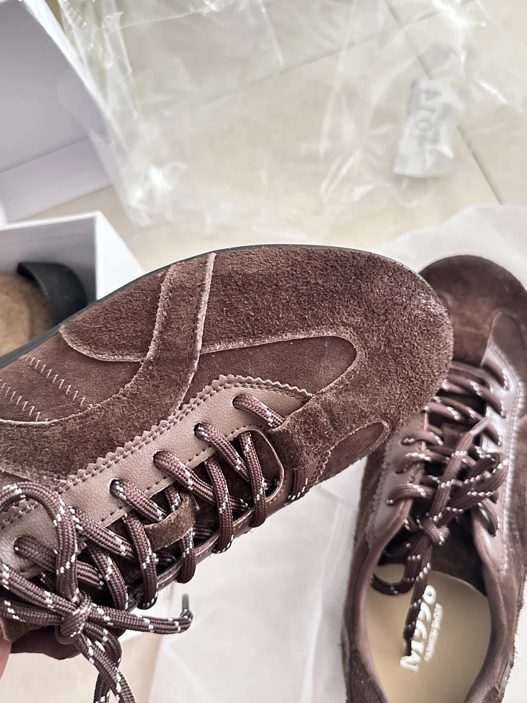 49.9拿下真皮德训鞋！清仓直播间购入