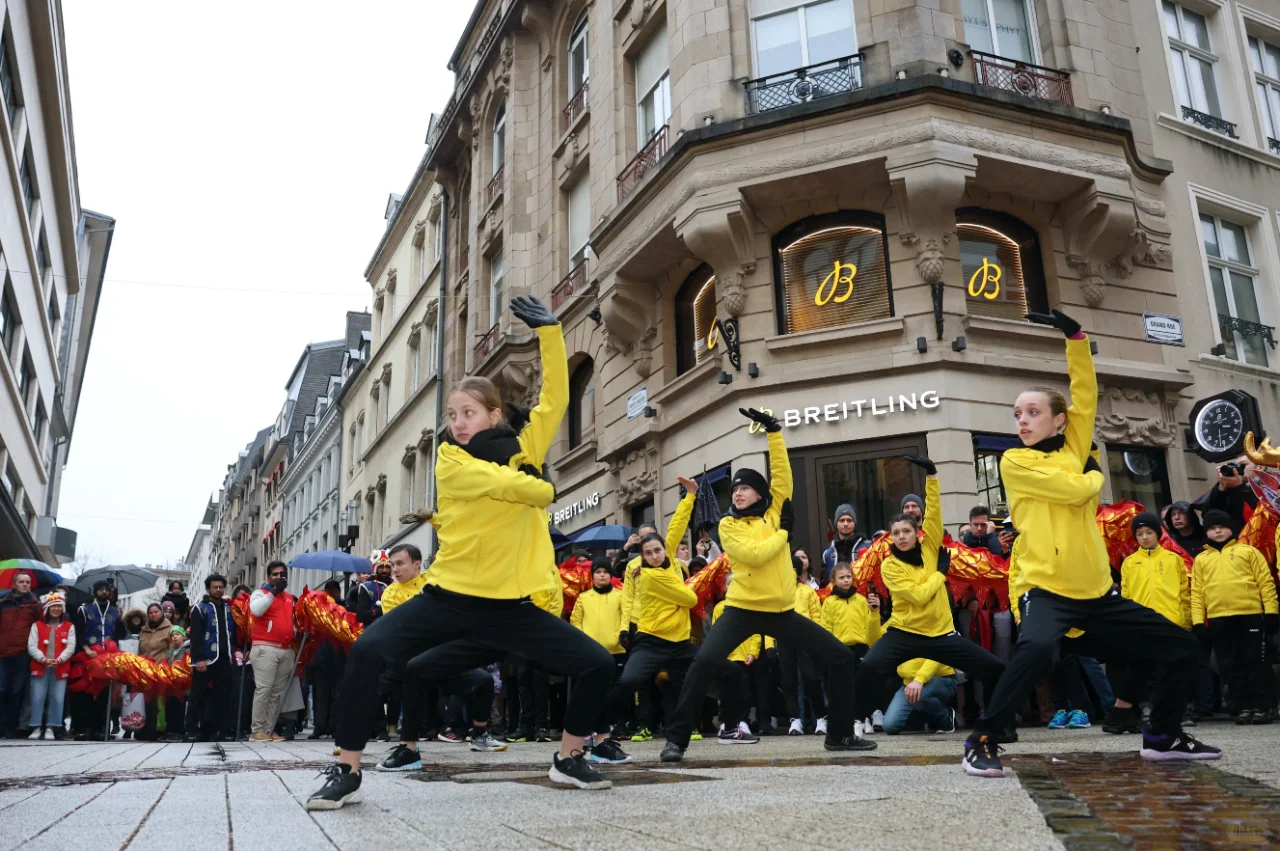 老外欢度中国新年